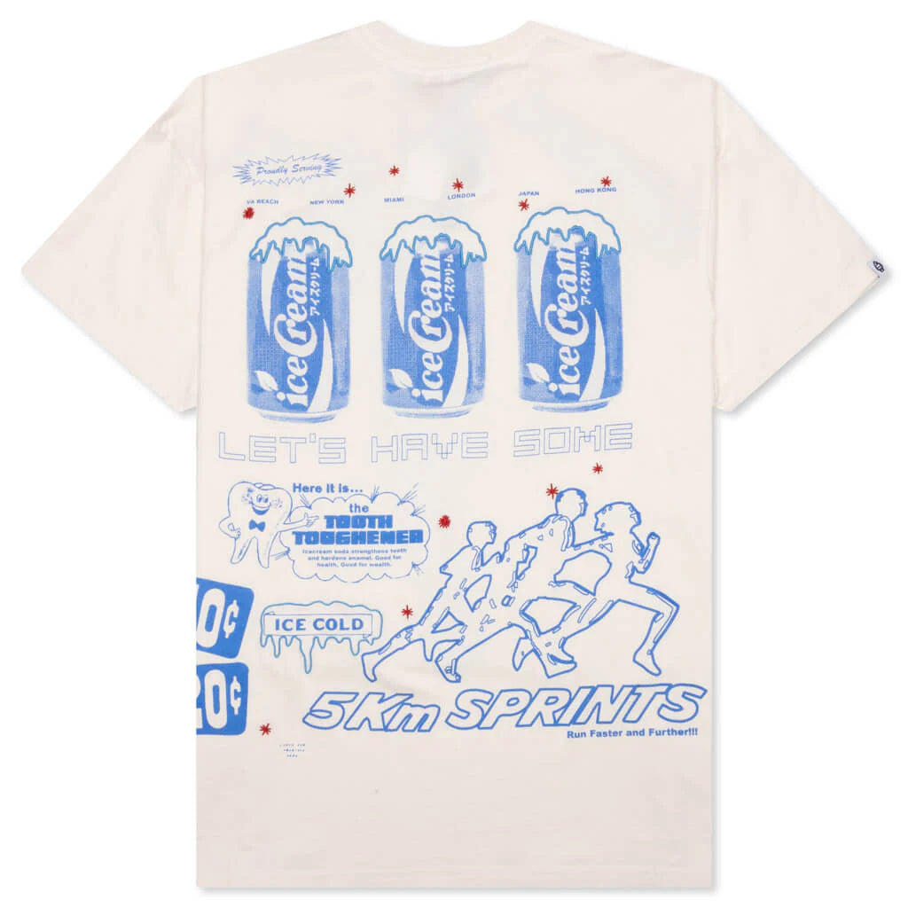 Sprints S S Knit Whisper White