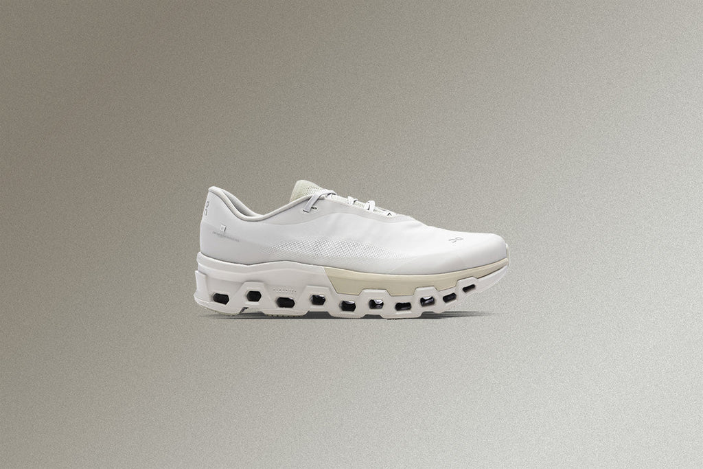 On x Post Archive Faction Womens Cloudmonster 2 Moondust Chalk 5