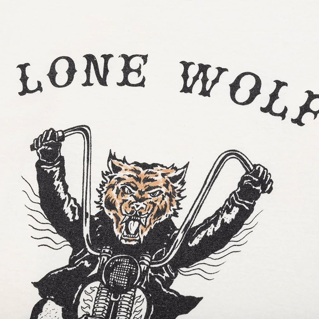Lone Wolf Tee Light Archival White