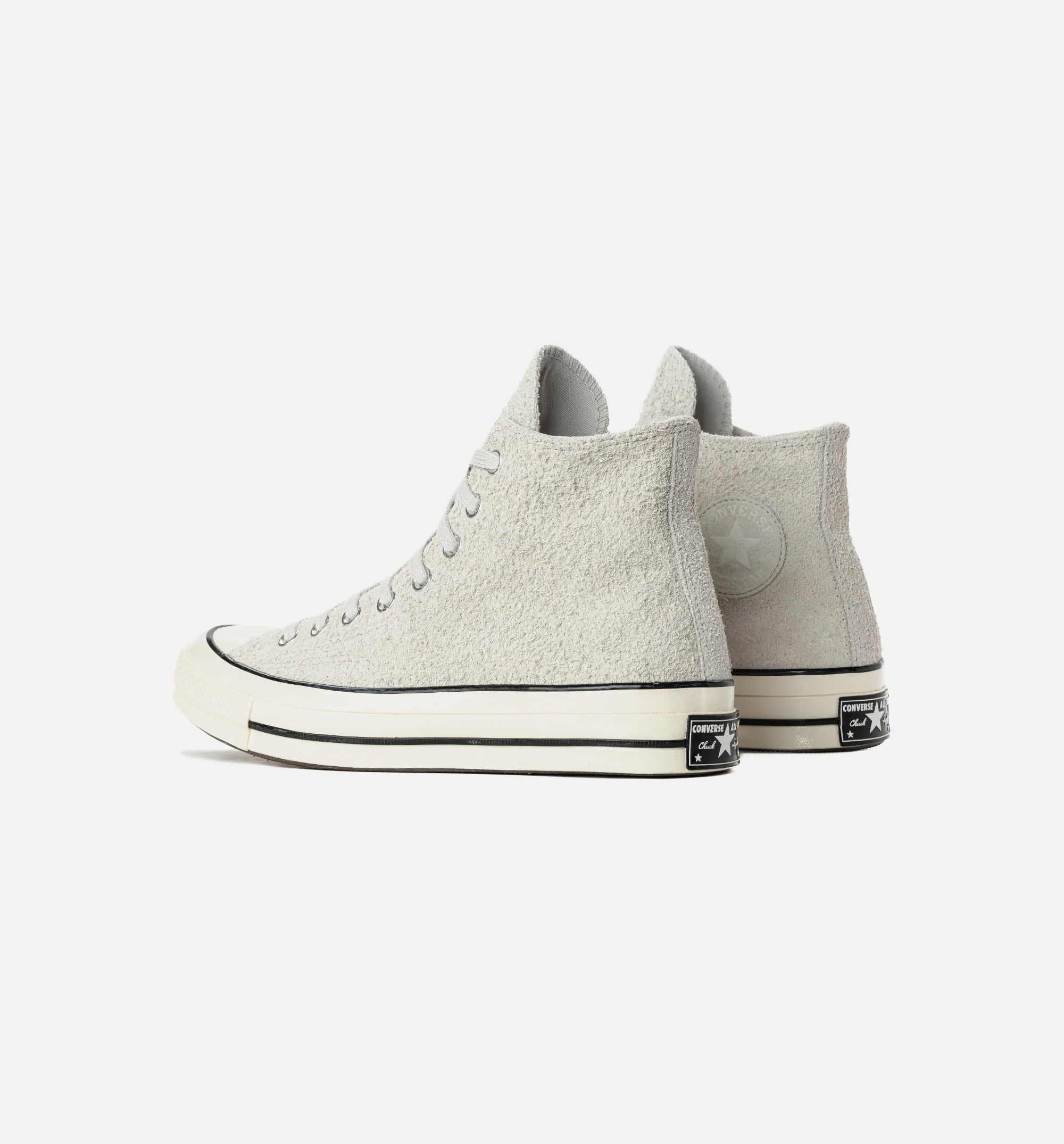 Chuck 70 Suede High Top Mens Lifestyle Shoe Egret Black