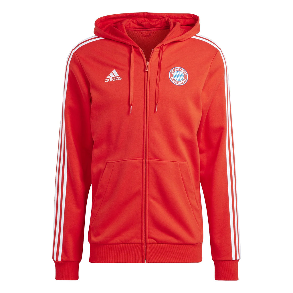 adidas Bayern Munich DNA Full Zip Hoodie 23 24