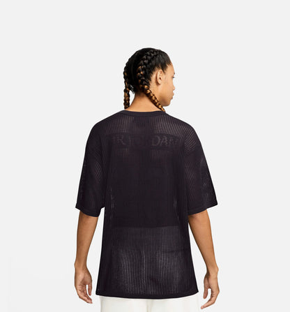 Knit Football Mens Jersey Off Noir Dark Smoke Grey