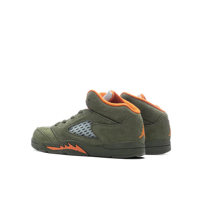 Air Jordan 5 Retro Olive TD Army Olive Solar Orange
