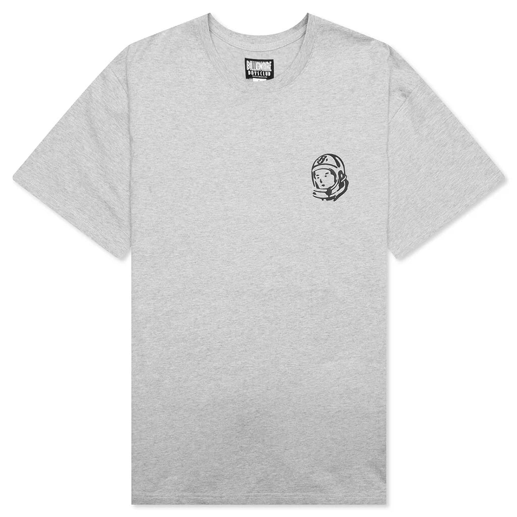 Helmet S S Knit Shirt Heather Grey