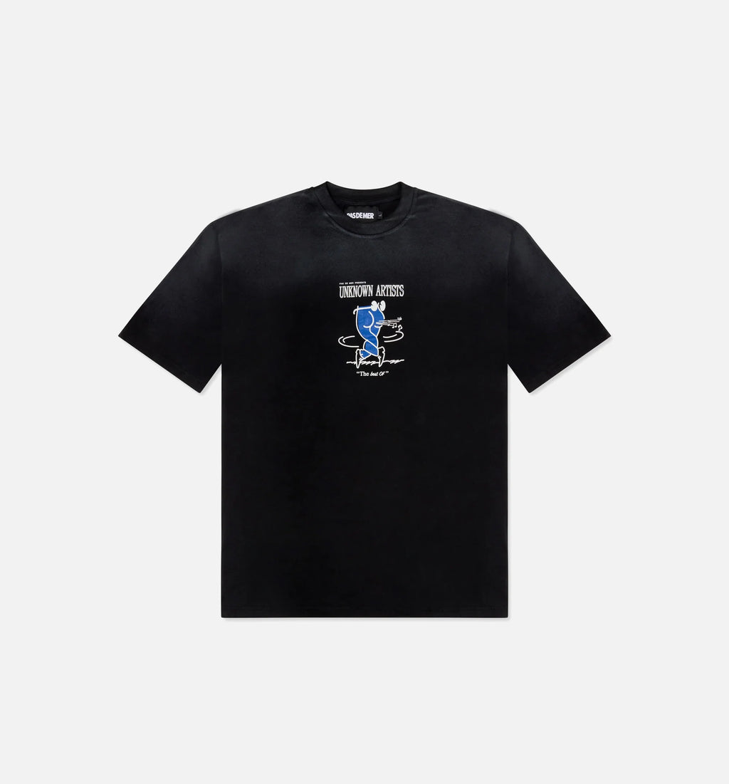 Hard Times Artist Mens Short Sleeve Shirt Black