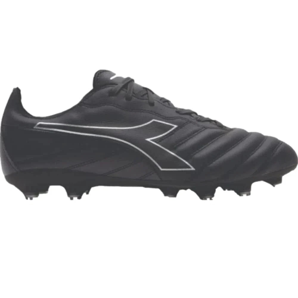 Diadora Brasil Elite LT LPU JR FG Firm Ground Soccer Cleats Black