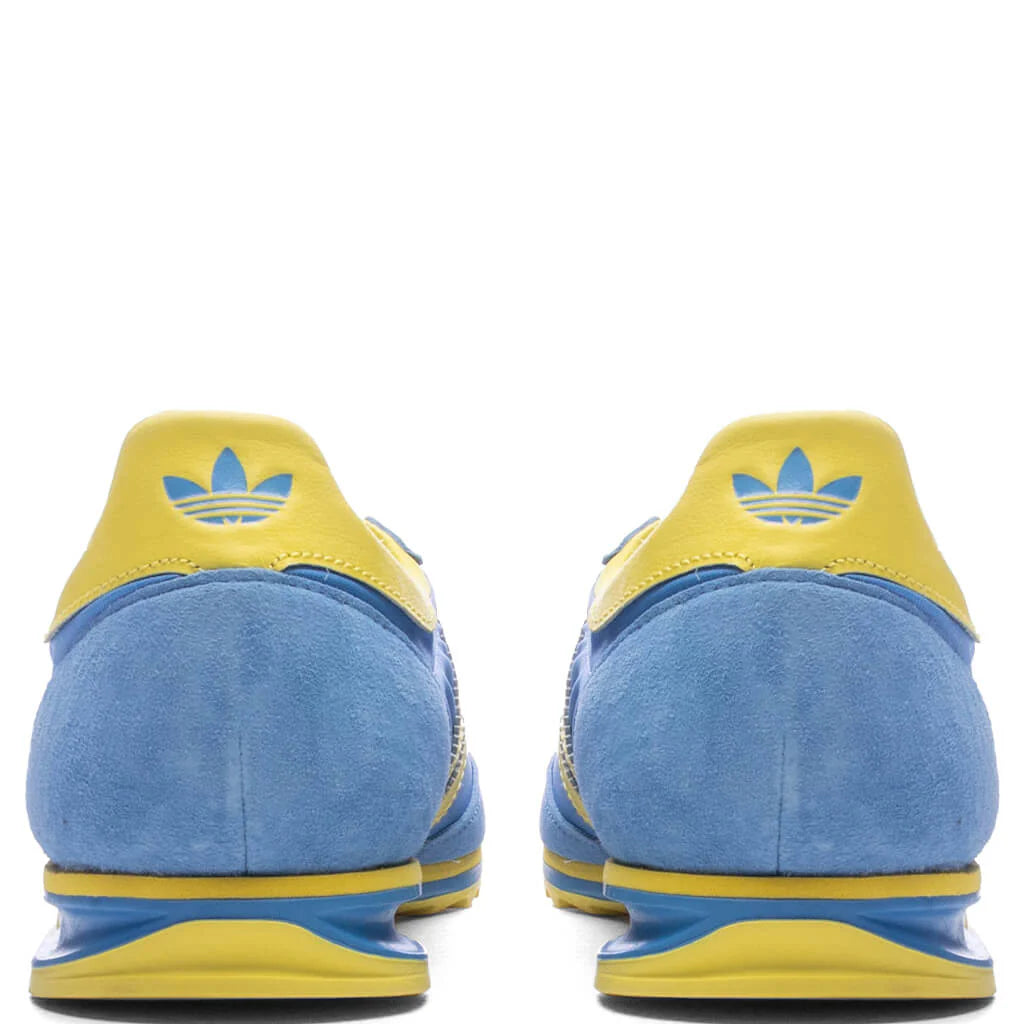 Adidas x Sporty Rich SL72 Womens Real Blue Light Yellow White