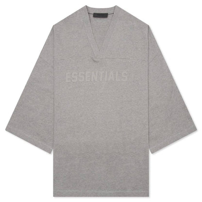 Football Tee Dark Heather Oatmeal