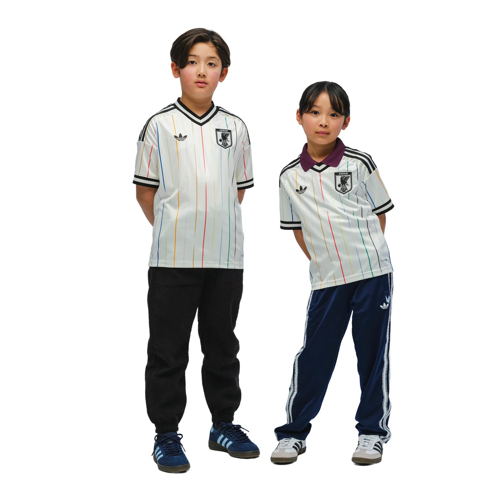 adidas Japan Away Youth Soccer Jersey 2026 White Black