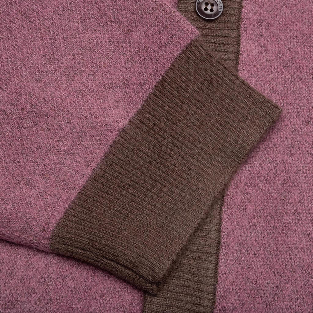 Holiday HTG Cardigan Mauve
