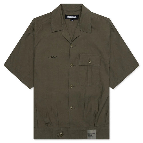 Belted Officer S S Shirt Olive Drab