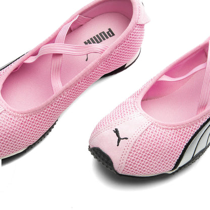 Womens H Street Ballet Pink Shimmer Silver
