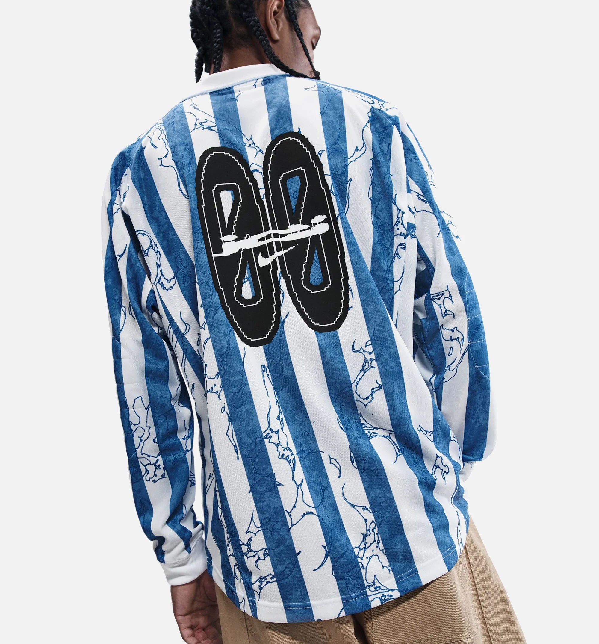NSW Air Mens Long Sleeve Jersey Blue White
