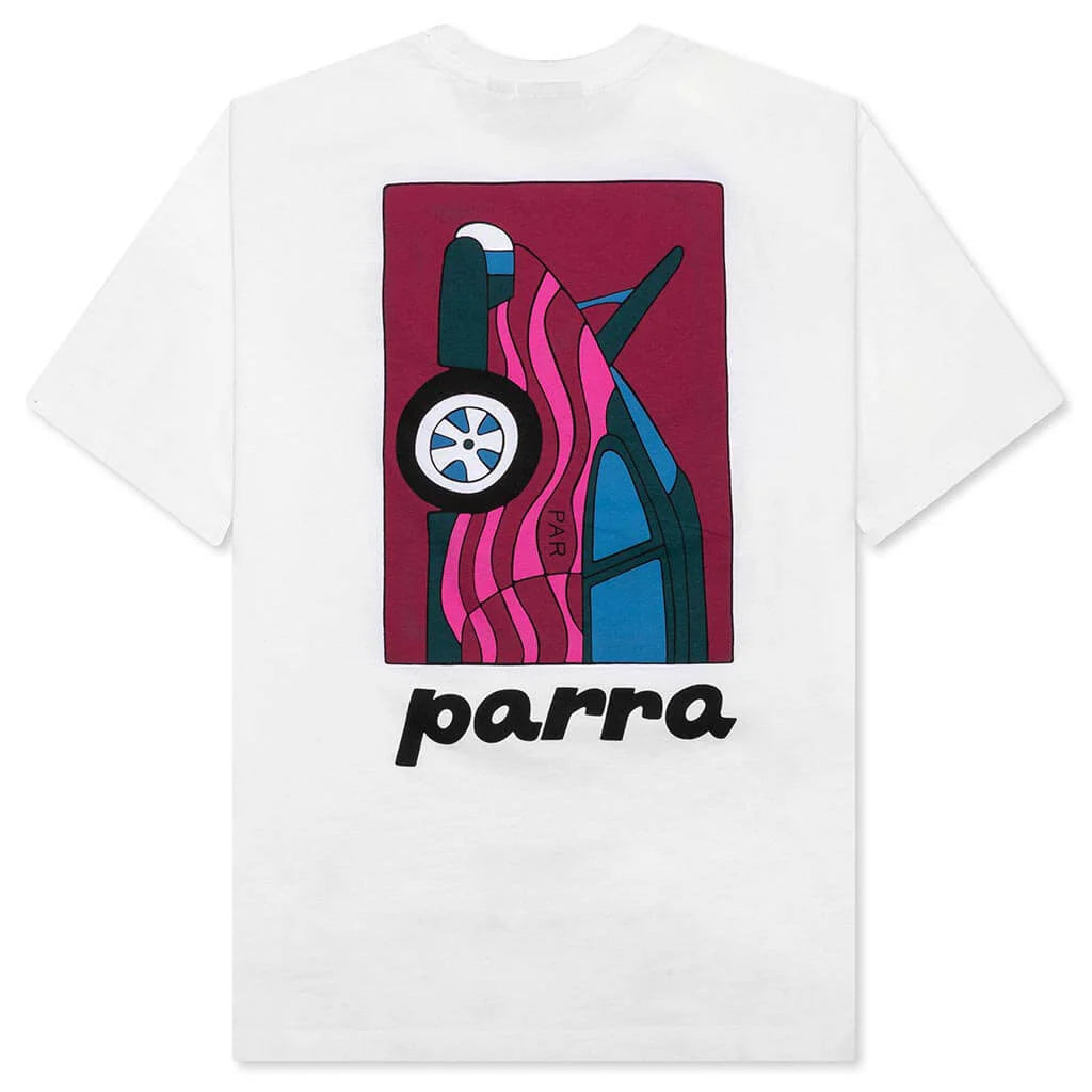 No Parking T Shirt White