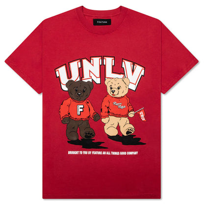 Feature x UNLV Bearly Rebel Tee Scarlet