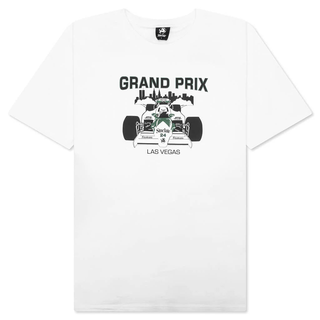 Feature x Sinclair Grand Prix Tee White
