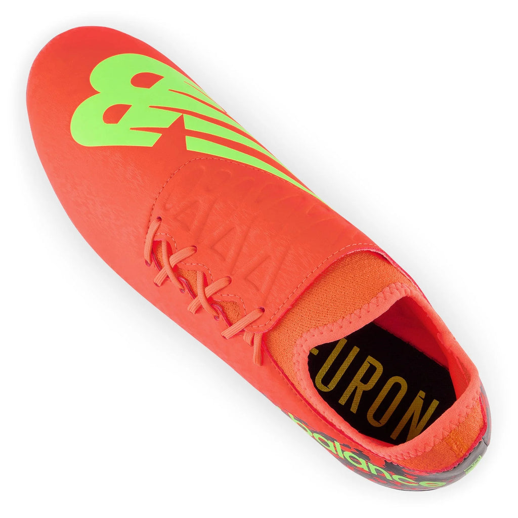 New Balance Furon v7 Dispatch FG Firm Ground Soccer Cleats Neon Dragonfly