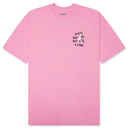Cancelled Hand Painted Tee Pink