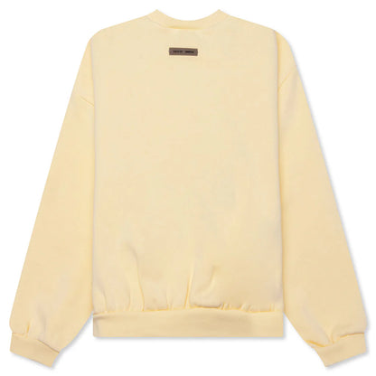 Kids 90s Fit Fleece Crewneck Garden Yellow
