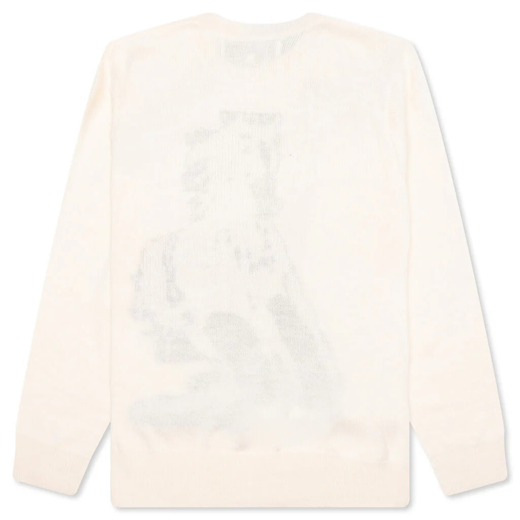Running Horse Knit Sweater Oatmeal
