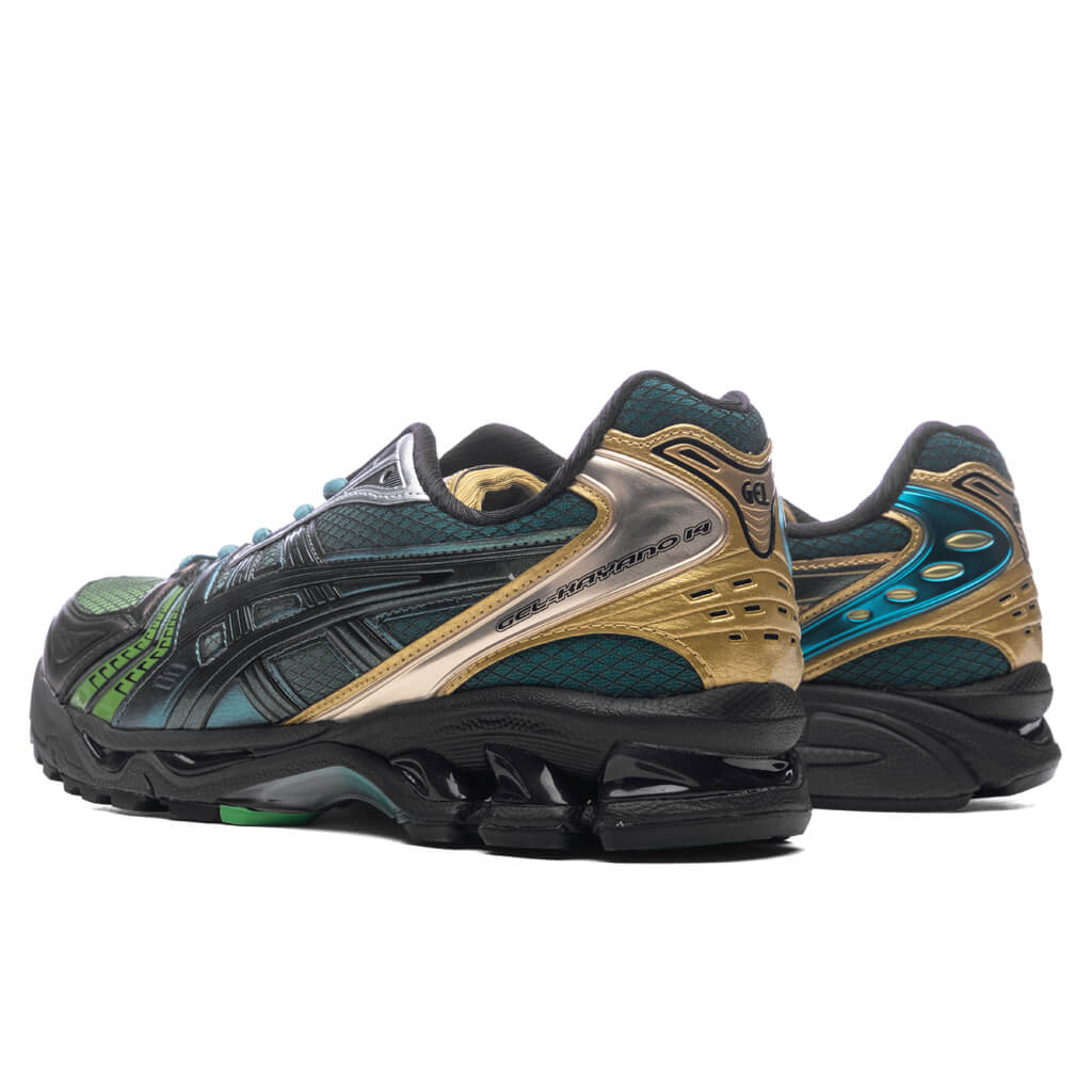 Asics x PANDRADE Gel Kayano 14 Gradation Green Green