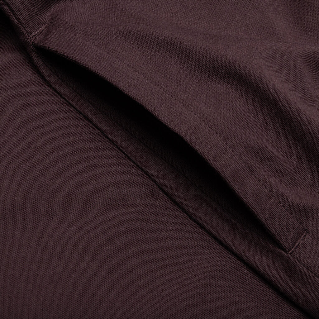 Womens 3 4 Tee Dress Plum