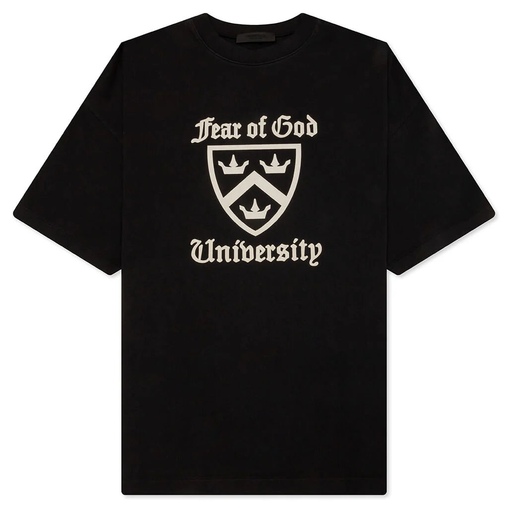 Heavy Crewneck Tee Black