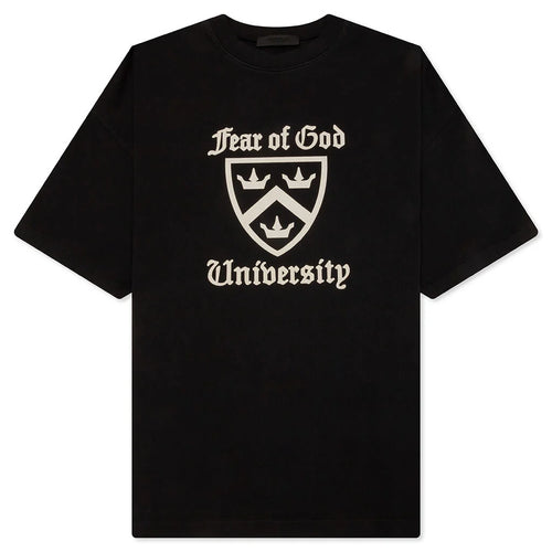 Heavy Crewneck Tee Black