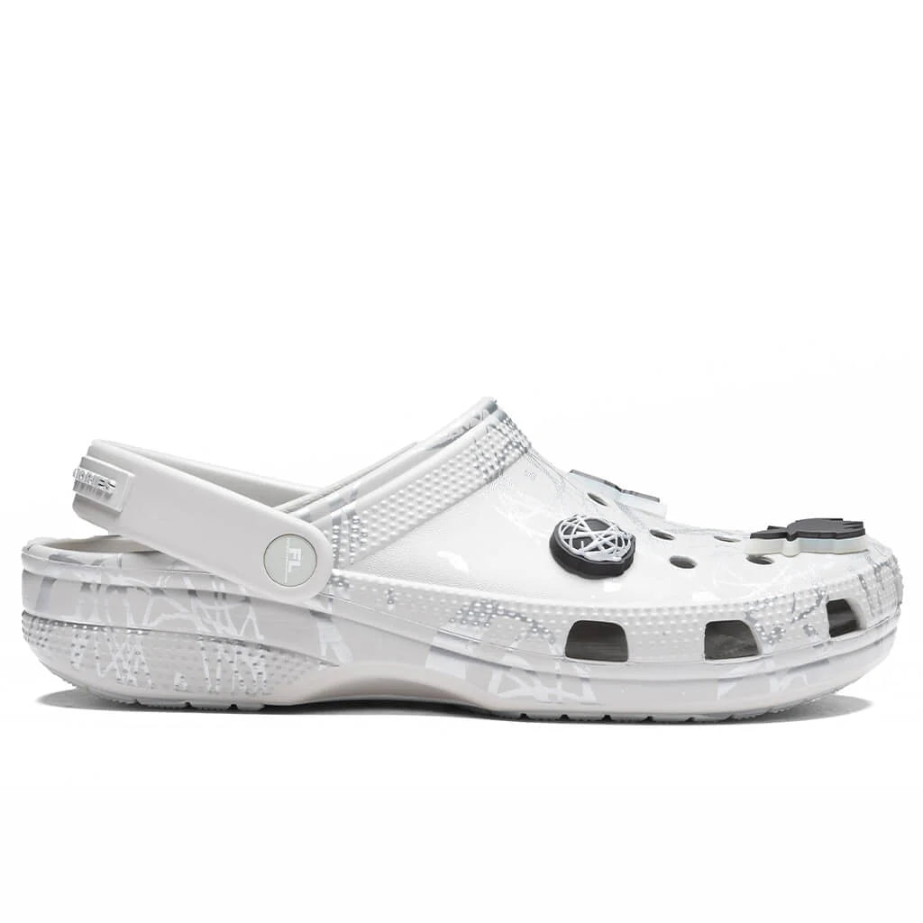 Crocs x The Futura Laboratories Classic Clog Pearl White