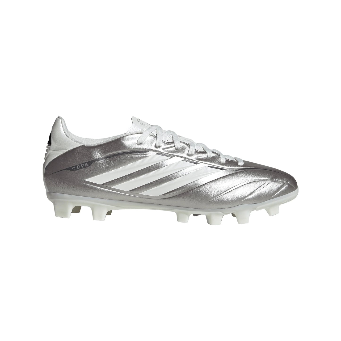 adidas Copa Pure IV Club FG MG Firm Ground Multi Ground Mens Soccer Cleats Metal Silver