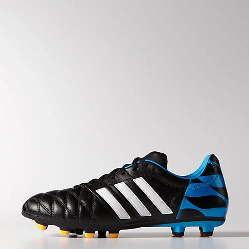 adidas 11 Nova FG Black White Blue