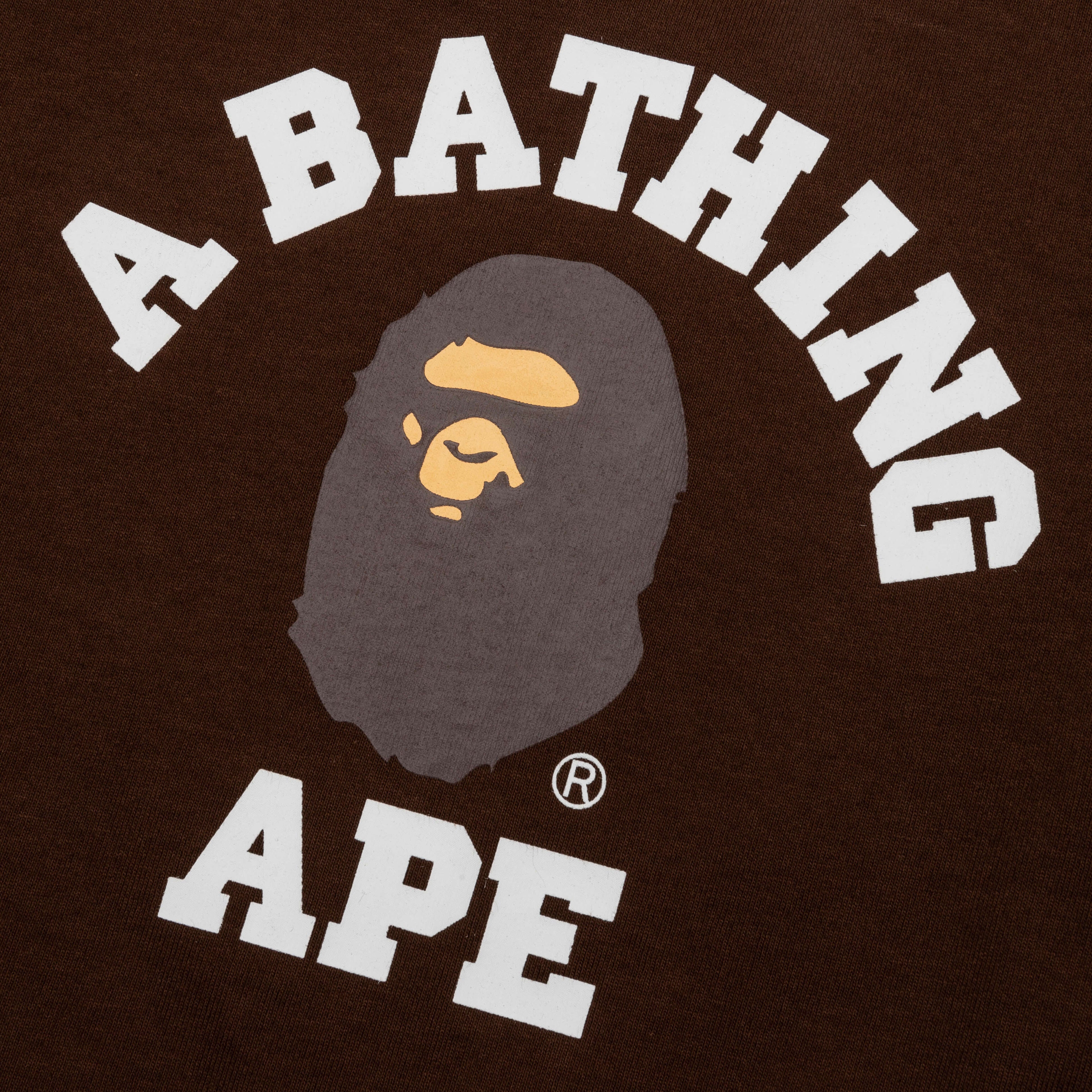 Kids College Tee Brown
