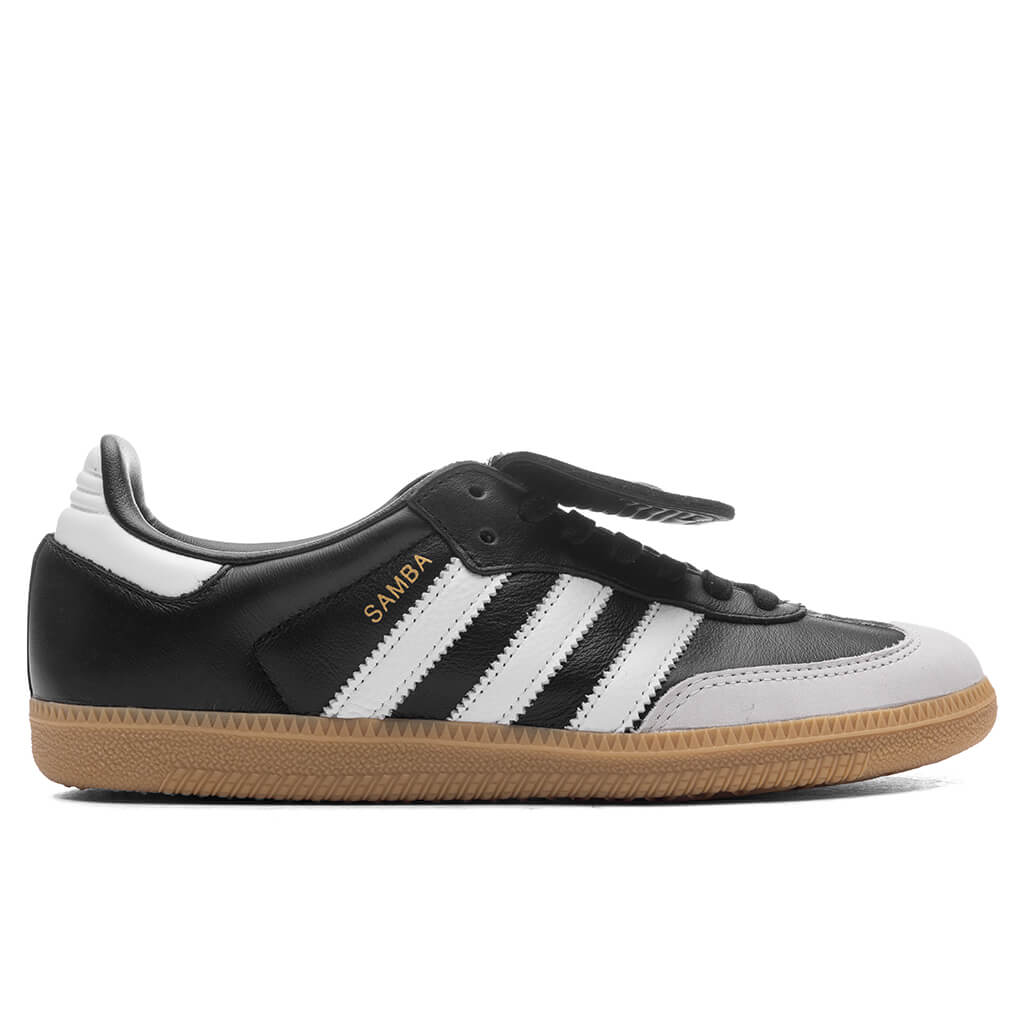 Womens Samba LT Core Black Cloud White Gold Metallic