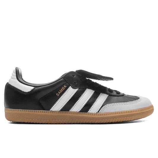 Womens Samba LT Core Black Cloud White Gold Metallic