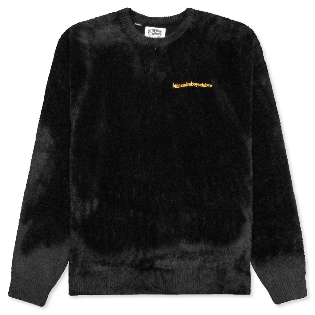 Fuzz L S Knit Black