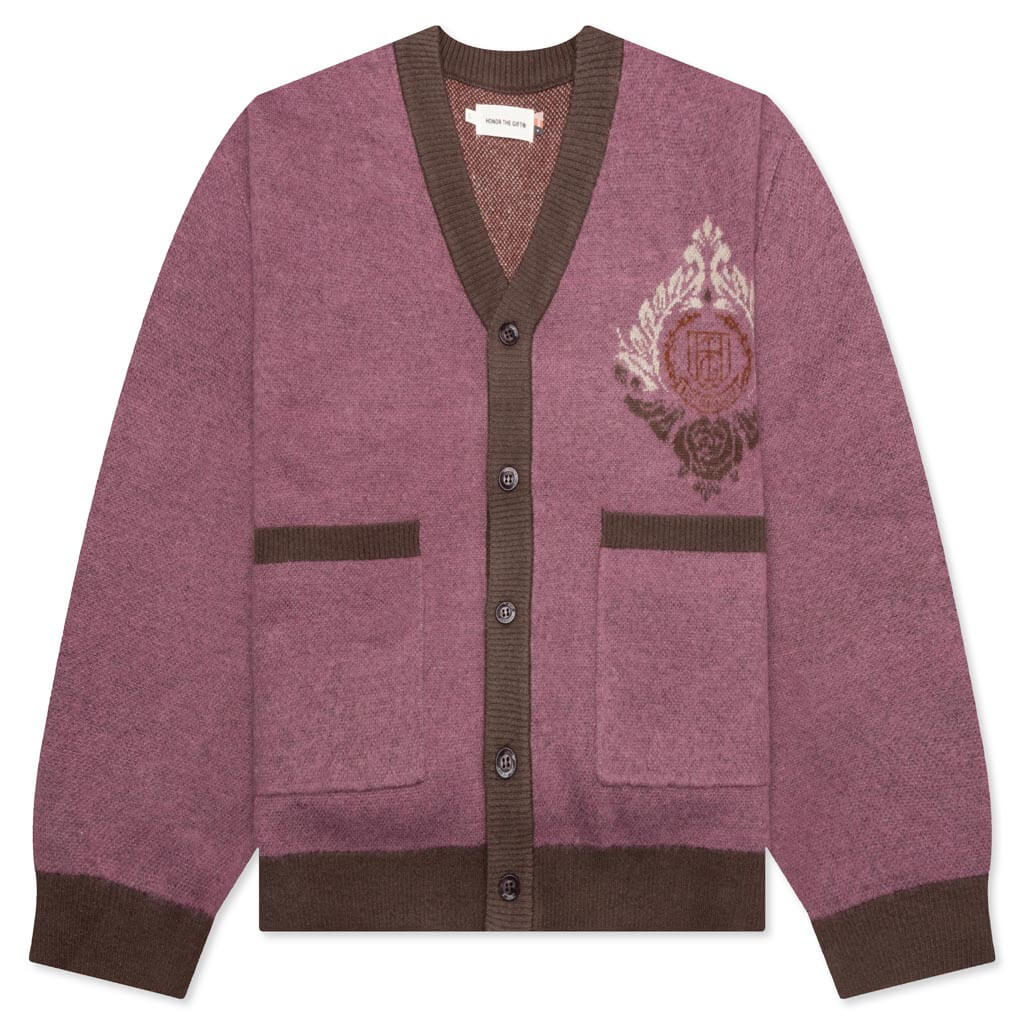 Holiday HTG Cardigan Mauve
