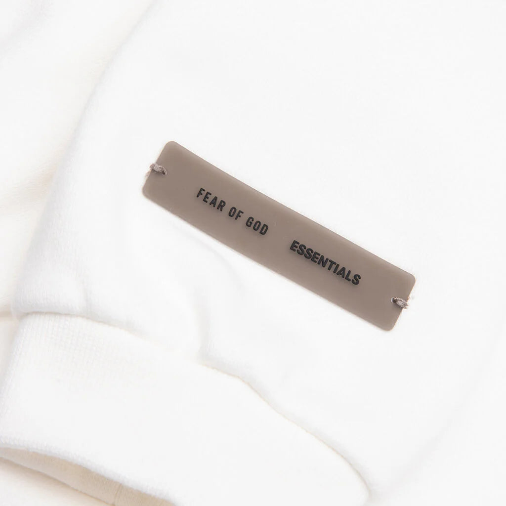 Kids Fleece Zip Up Hoodie Cloud White
