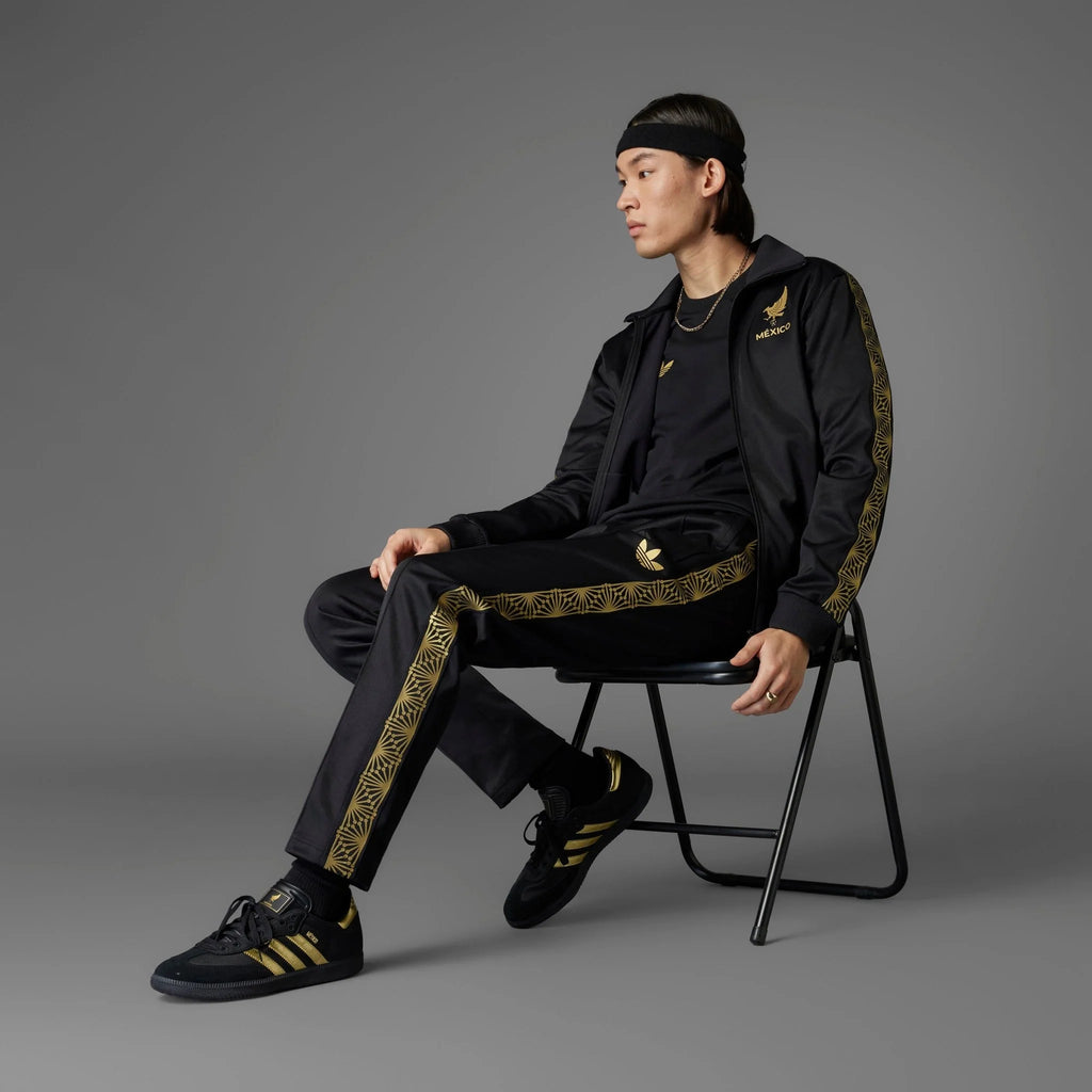 adidas Mexico Gold Track Pants Black
