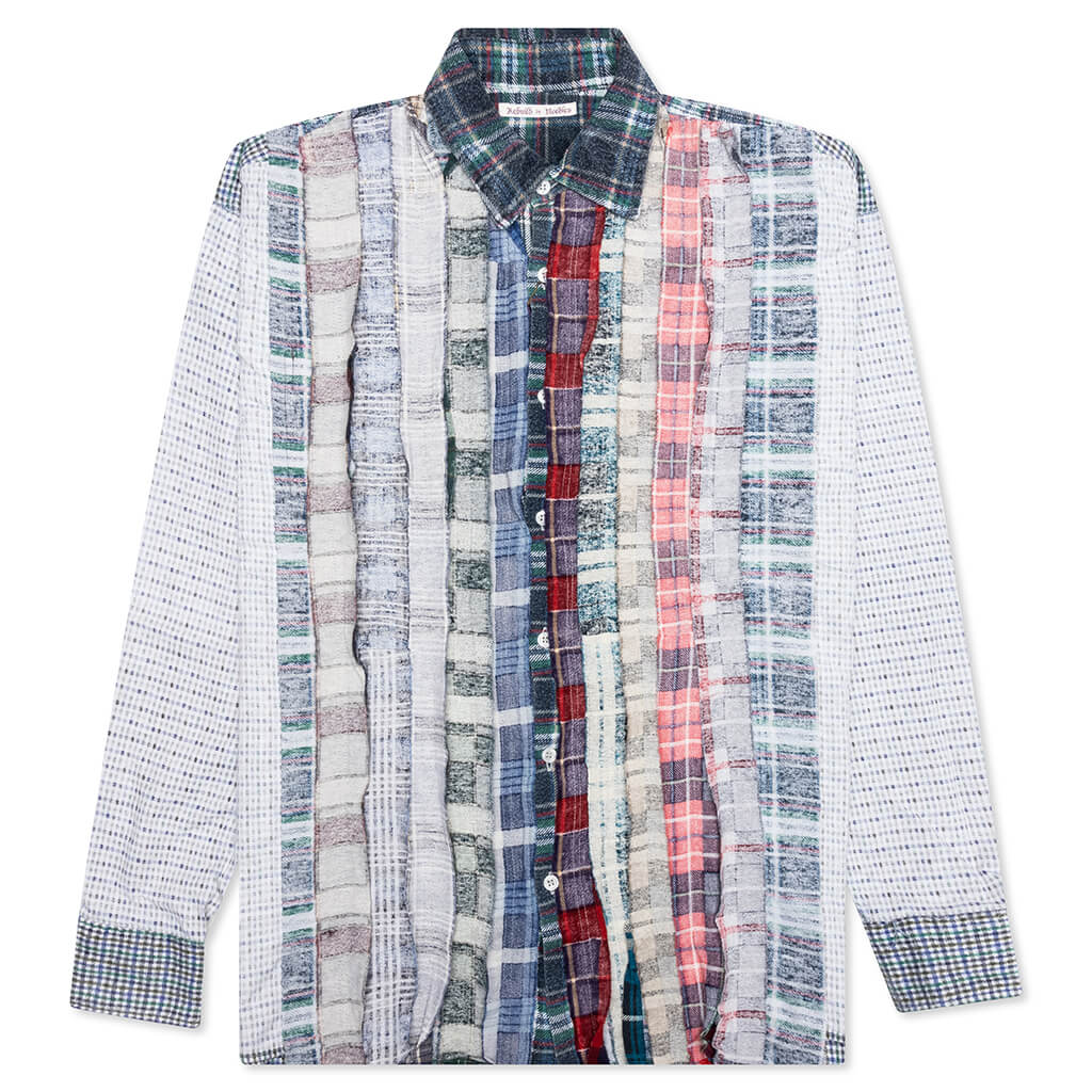 Ribbon Wide IO Flannel Shirt Assorted