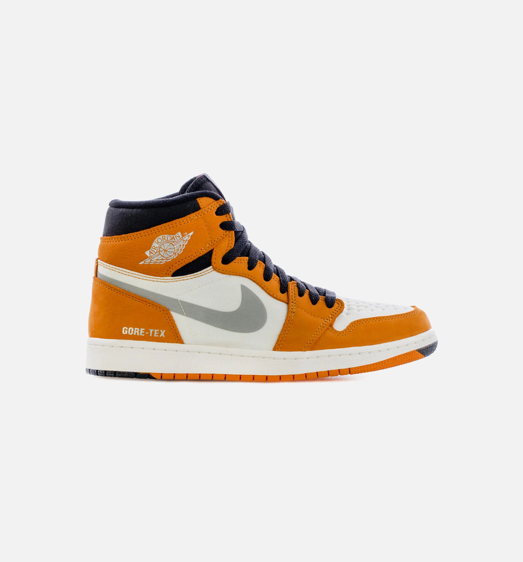 Air Jordan 1 Element Light Curry Mens Lifestyle Shoe Orange Black Free Shipping