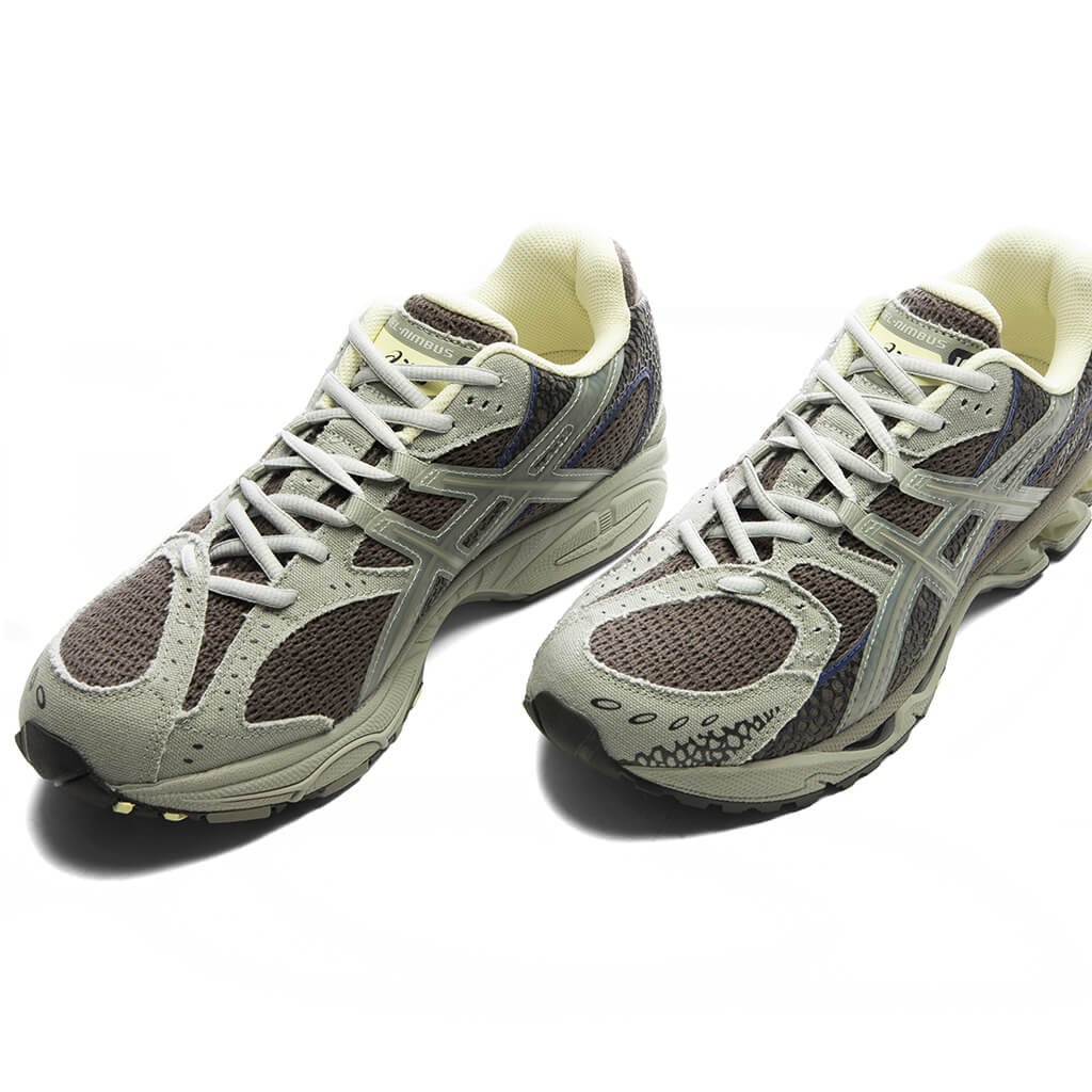 ASICS x Eighteen East Gel Nimbus 101 Canteen Abbey Stone