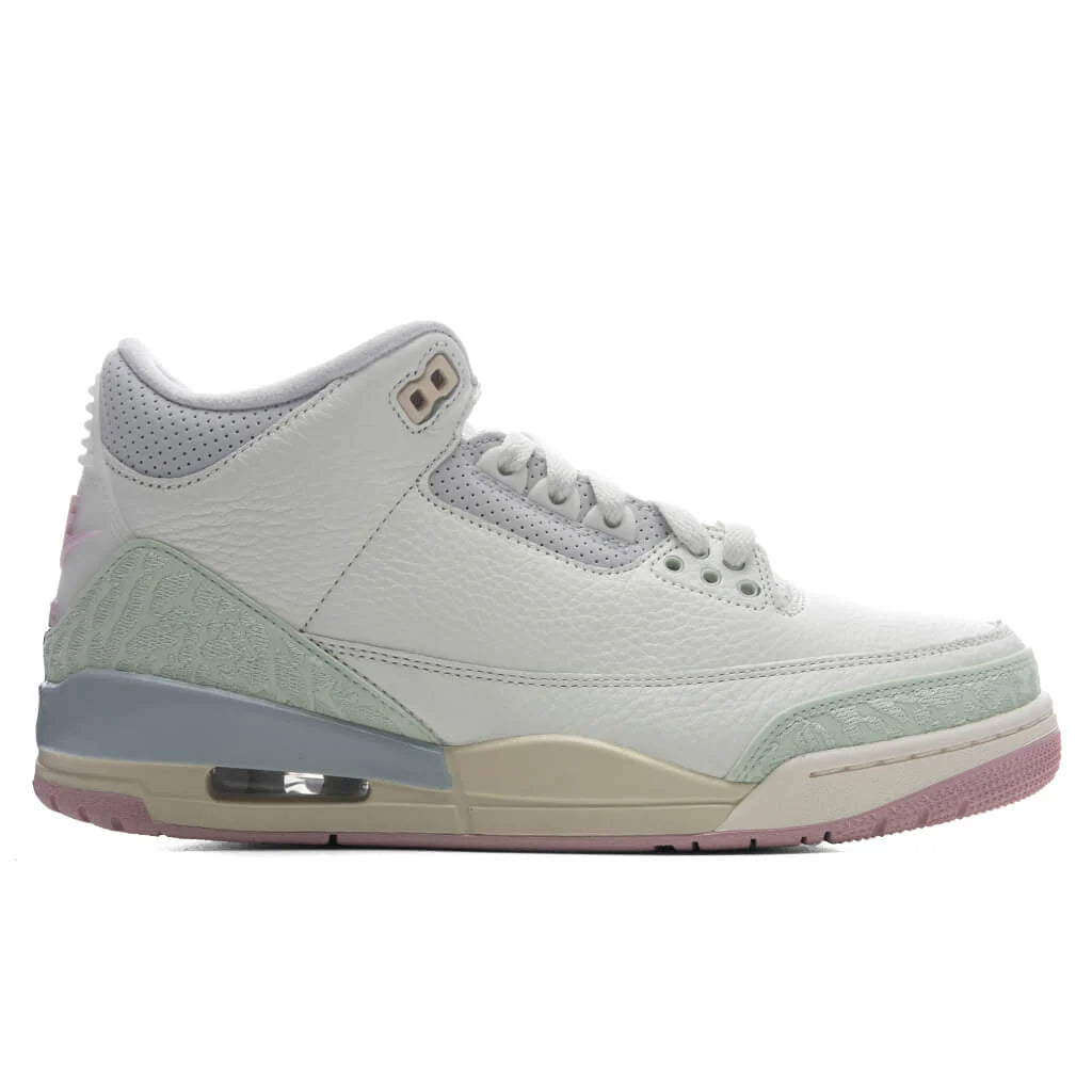 Air Jordan 3 Retro OG Spring is in the Air Sail Jade Aura Aura