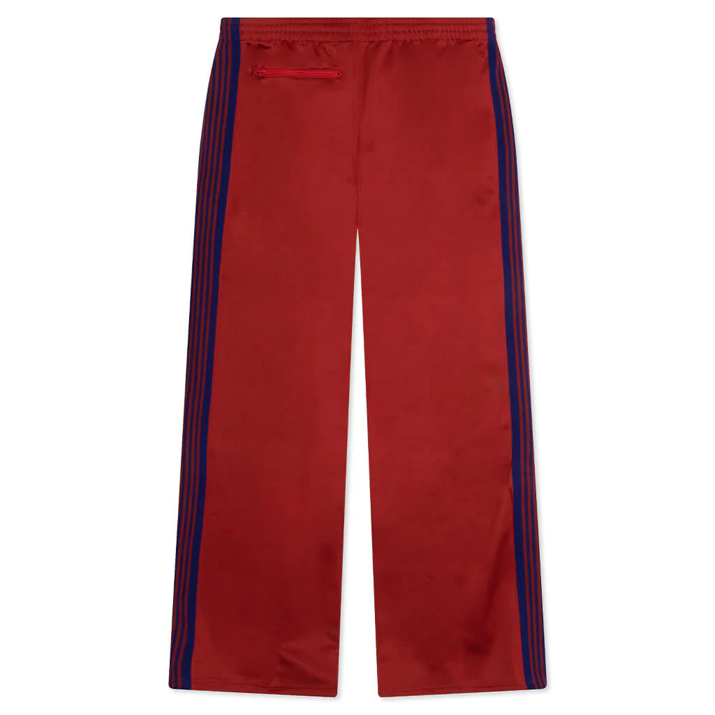 Poly Smooth Track Pant Red