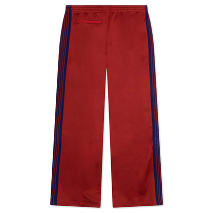 Poly Smooth Track Pant Red