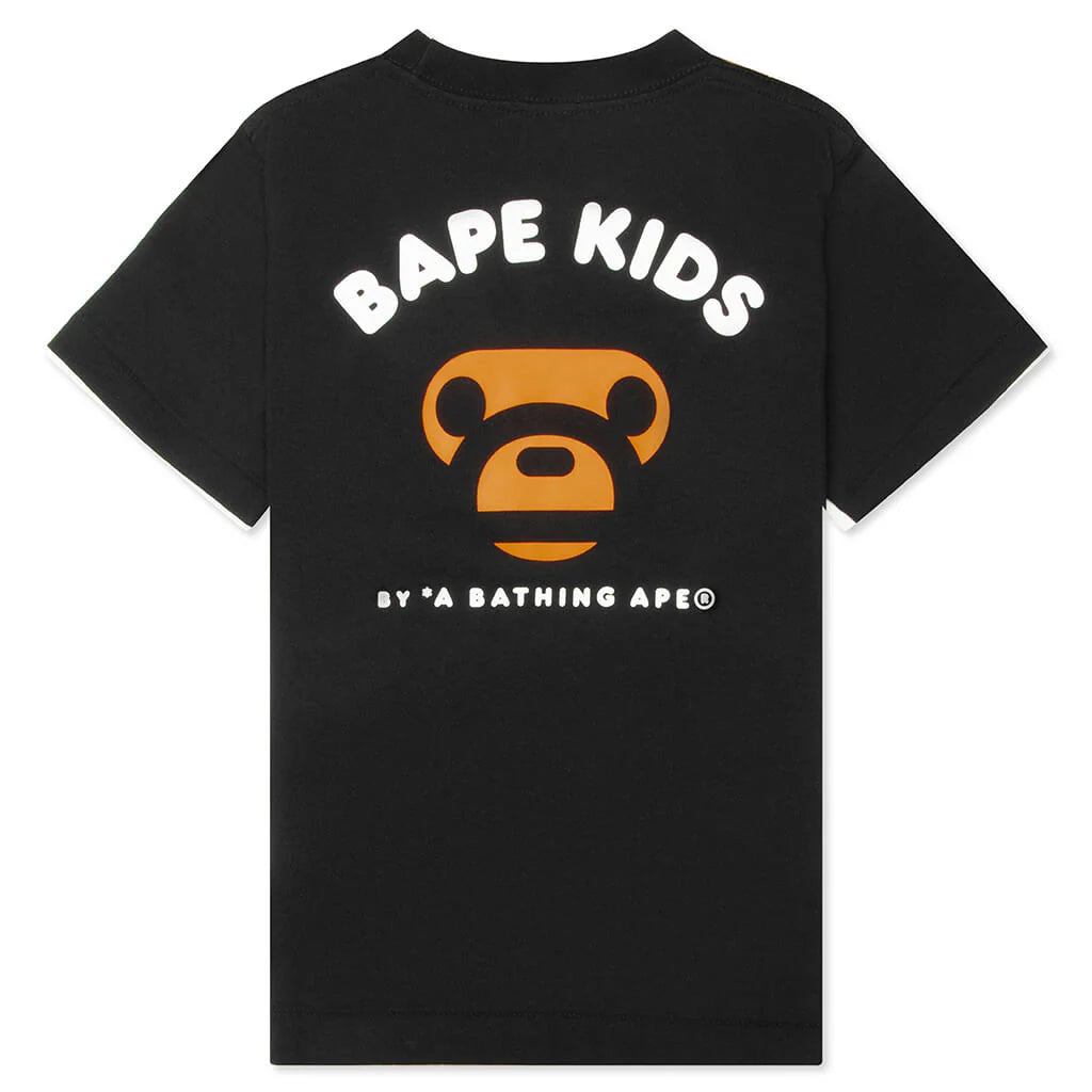 Kids Milogram Friends Tee Black Yellow
