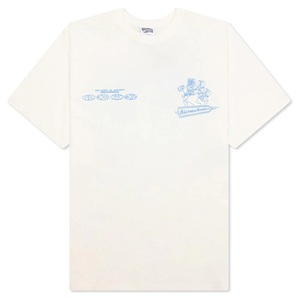 Sound Waves Tee Winter White