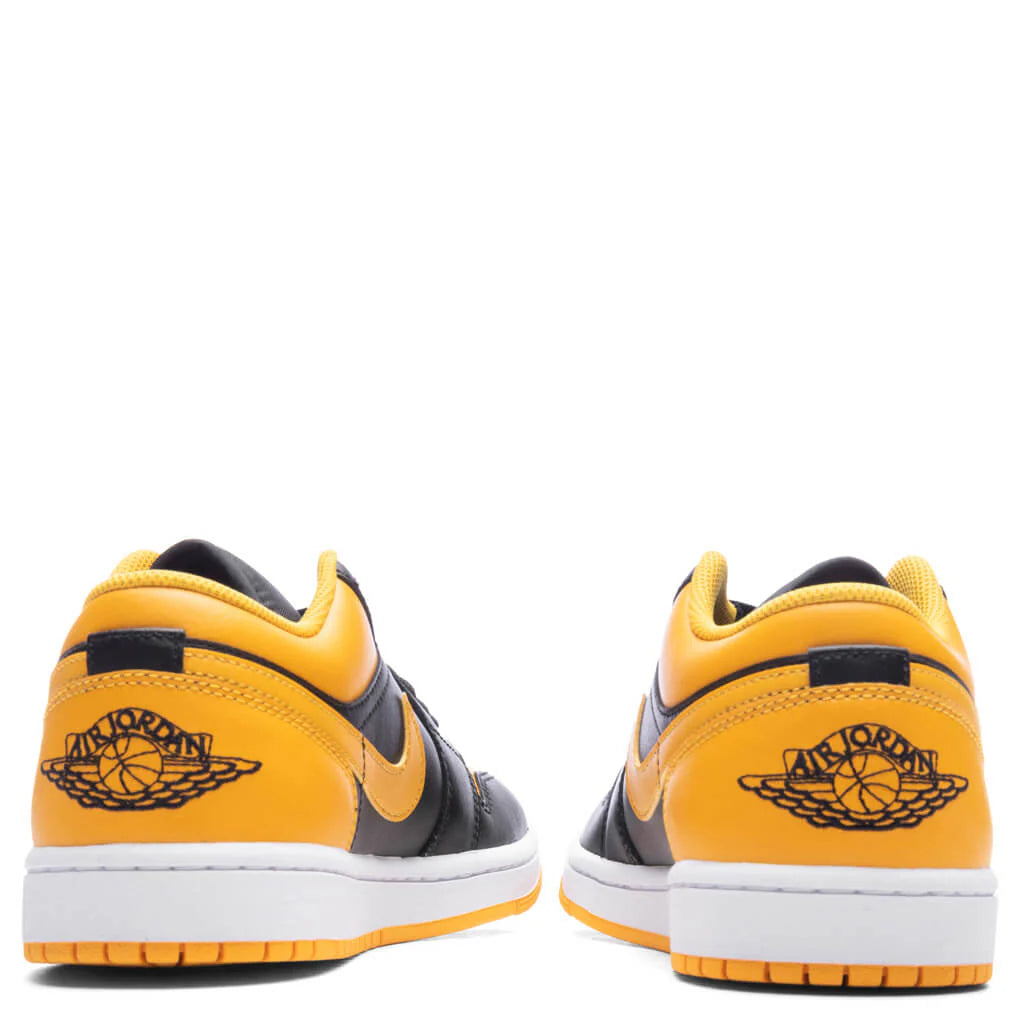 Air Jordan 1 Low Black Yellow Ochre White