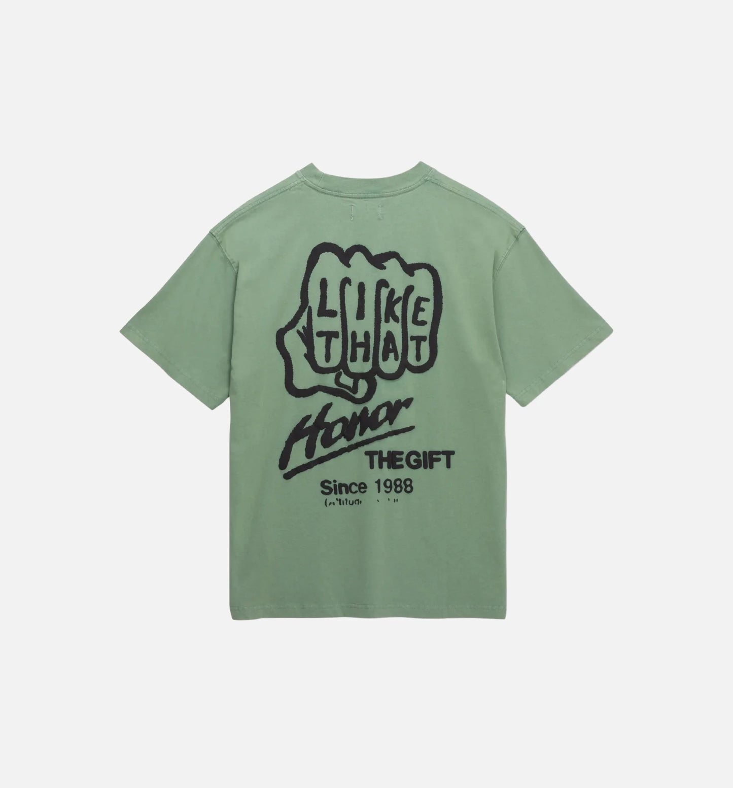 Like That Mens Short Sleeve Shirt Mint