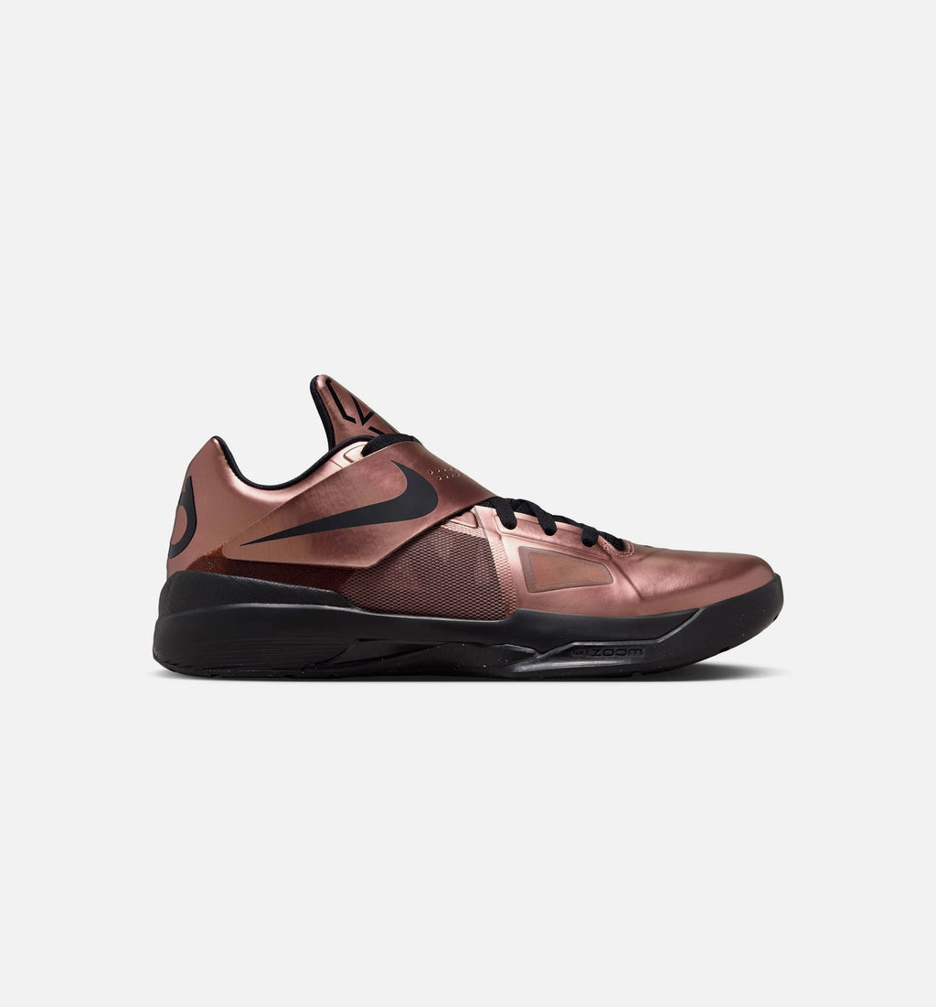 Zoom KD 4 Christmas Mens Lifestyle Shoe Metallic Copper Black