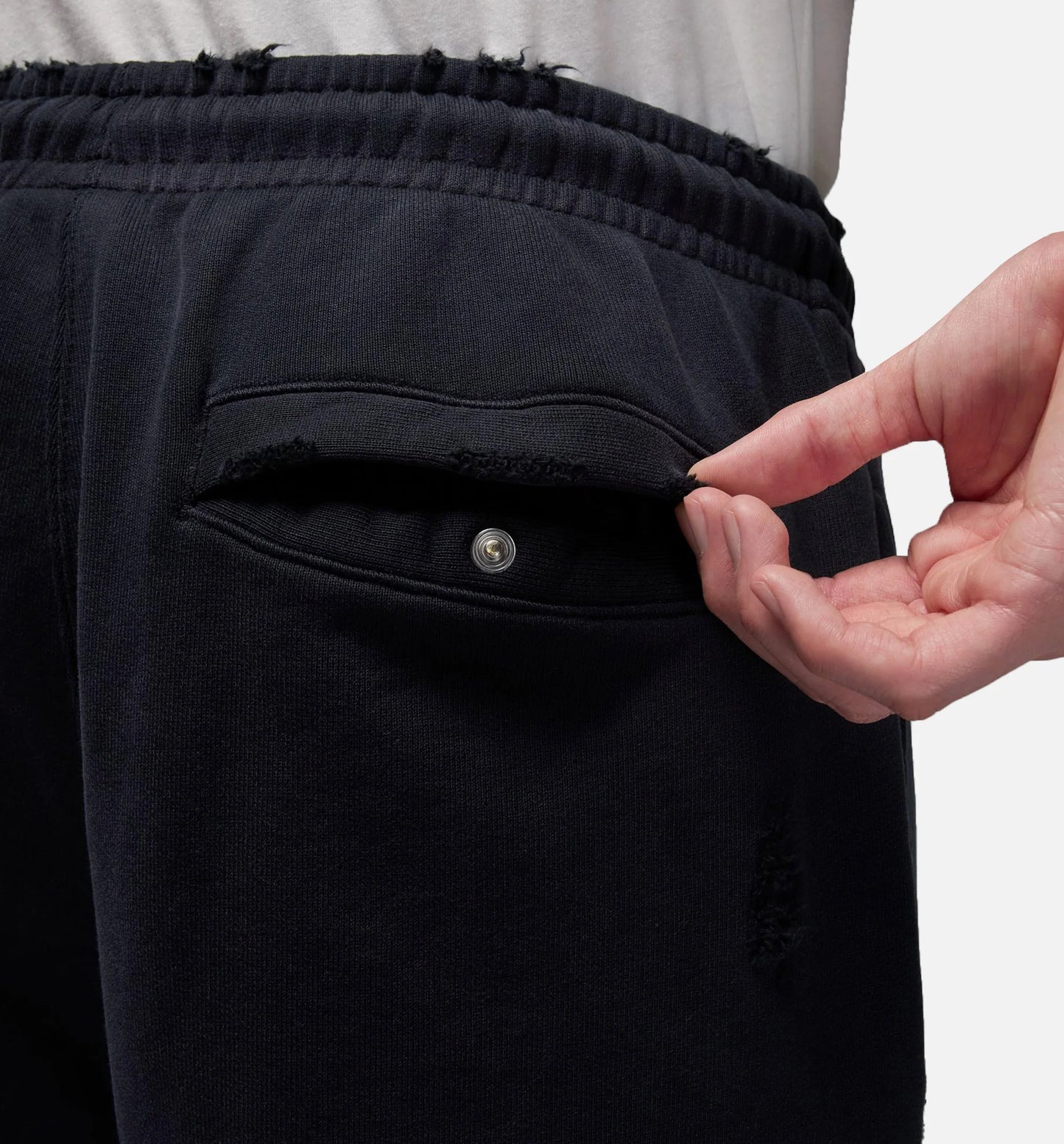 JDN Rare Air Fleece Mens Pant Black Red